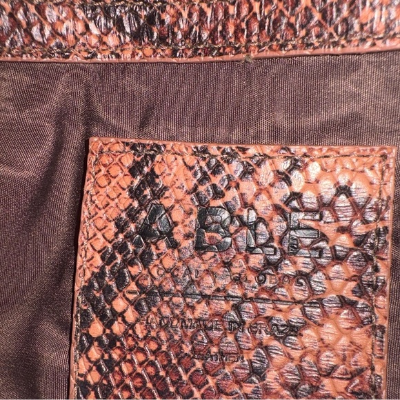 ABLE Fozi Backpack Snake Print - Picture 10 of 11